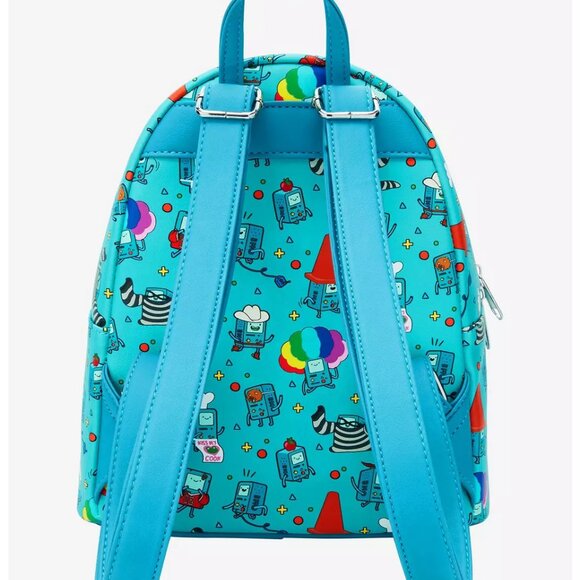 Loungefly - Adventure Time BMO Poses Mini Backpack - NEW - Picture 3 of 4